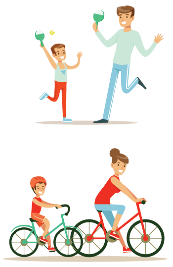 Slika Sport Ljubljana: pingpong in kolesarjenje